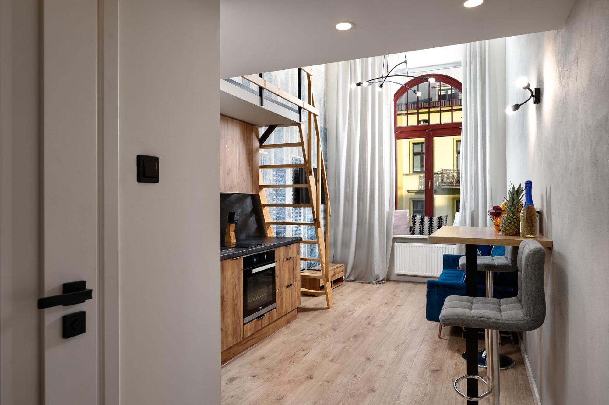 Appartement Studio Z Widokiem Na Piotrkowska à Łódź Extérieur photo
